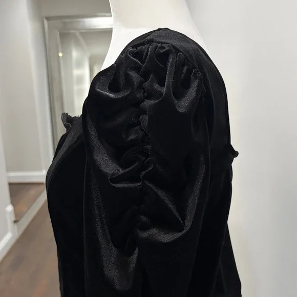 Chic Velvet Dress - Picture 9 of 9